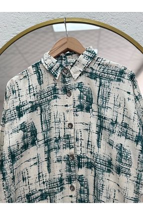 پیراهن حجاب سبز رگولار Ebrar Store - کد 929891496