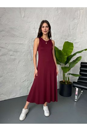 لباس زرشکی زنانه بافتنی Elif Özbey Butik - کد 929926395