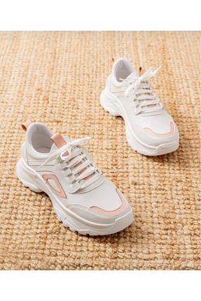 کفش اسنیکر رنگی زنانه بند دار MODA27 - کد 929919944