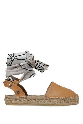 کفش اسپادریل قهوه ای زنانه چرم مصنوعی Nine West - کد 669763433