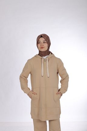 کت اسپرت بژ زنانه Butik - کد 929975496