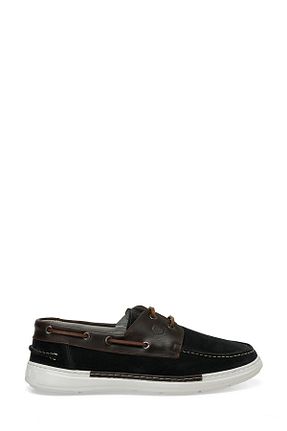 کفش کژوال سرمه ای مردانه چرم خالص Lumberjack - کد 819526486