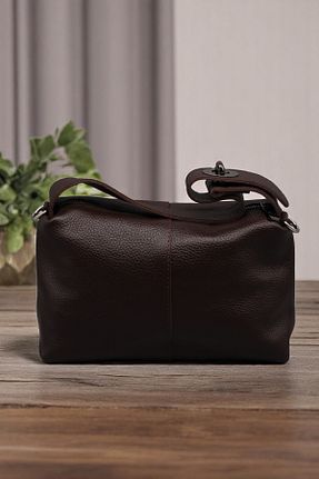 کیف دستی قهوه ای زنانه ابعاد کوچک HFKY - کد 928496111