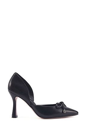 صندل مشکی زنانه پاشنه نازک Nine West - کد 790134109
