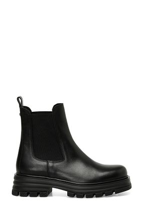 بوت / نیم بوت مشکی زنانه پارچه ای Nine West - کد 829156234