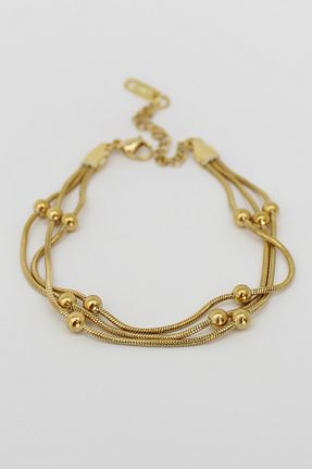 دستبند استیل (فولاد) رنگی زنانه استیل (فولاد) Bige Sultan - کد 922049264
