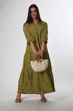 لباس سبز زنانه بافتنی ABBRA - کد 929928709