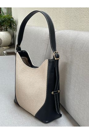 کیف دوشی مشکی زنانه nura - کد 929942290
