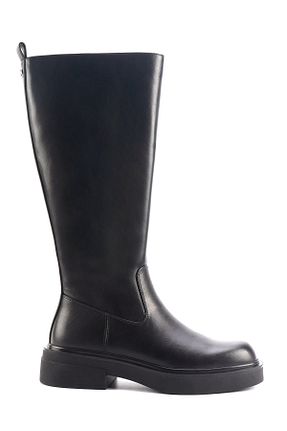 چکمه مشکی زنانه چرم مصنوعی Nine West - کد 859160549