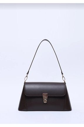 کیف دوشی قهوه ای زنانه چرم مصنوعی Rose bags - کد 929384746