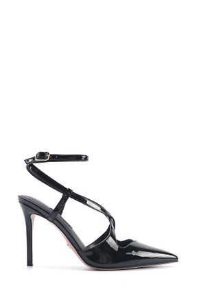 کفش پاشنه بلند کلاسیک مشکی زنانه چرم مصنوعی Nine West - کد 899657855