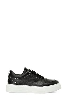 کفش اسنیکر مشکی زنانه چرم مصنوعی Nine West - کد 896701766