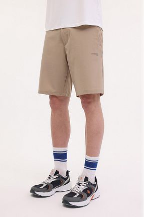 شلوارک و برمودا بژ مردانه Fitted Lumberjack - کد 924281036