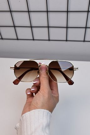 عینک آفتابی قهوه ای زنانه 53 LOOKUP NEW - کد 929950912