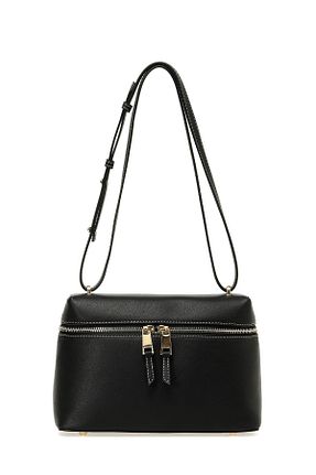 کیف دوشی مشکی زنانه چرم مصنوعی Nine West - کد 894015340
