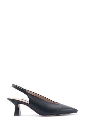 کفش پاشنه بلند کلاسیک مشکی زنانه چرم مصنوعی Nine West - کد 899657900