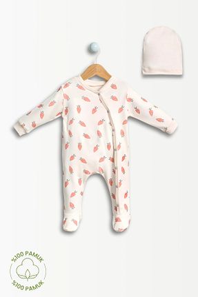 بادی و سرهمی نوزادی نباتی بچه گانه %100 پنبه Nami Baby - کد 929960184