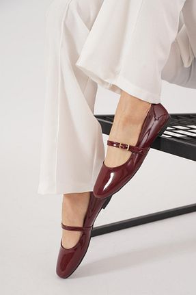 بابت زرشکی زنانه چرم لاکی Moda Pie - کد 830564440