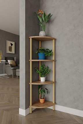 قفسه آشپزخانه قهوه ای woodaria - کد 929977277
