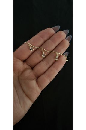 دستبند جواهر زرد زنانه زیرکن MODA - کد 929975406