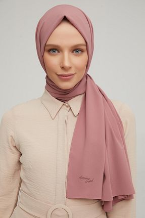 شال صورتی زنانه پنبه پلی استر Armine - کد 335215317