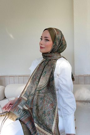 شال خاکی زنانه پلی استر ARMANDA - کد 868372008
