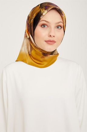 روسری رنگی ساتن Armine - کد 760189792
