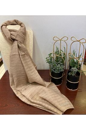 شال قهوه ای زنانه Invee - کد 637295450