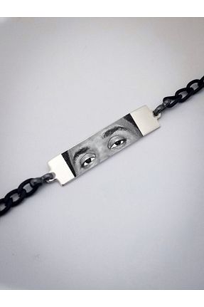 دستبند نقره طوسی زنانه 925 عیار Doğaltaş - کد 880668851
