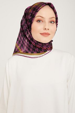 روسری صورتی ساتن Armine - کد 760185712