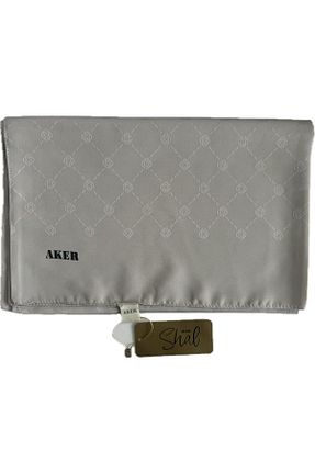 شال آبی زنانه پلی استر Aker - کد 820708421