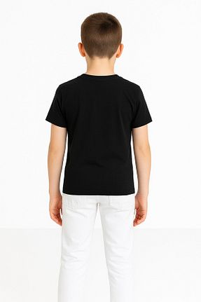تیشرت مشکی بچه گانه رگولار Trend Bebe Butik - کد 930029442
