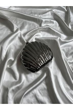 کیف دوشی مشکی زنانه چرم مصنوعی NBİBAGS - کد 929985206