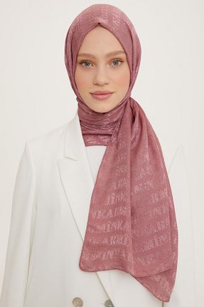 شال صورتی زنانه پلی استر Armine - کد 286503717