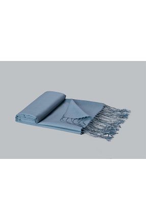شال آبی زنانه ابریشم ARMANDA - کد 99086186
