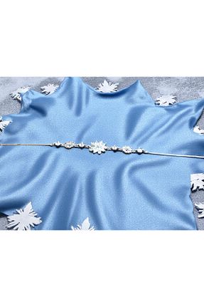 دستبند نقره طوسی زنانه 925 عیار Genel Markalar - کد 929991531