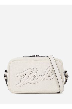 کیف پستچی سفید زنانه Karl Lagerfeld - کد 930004118