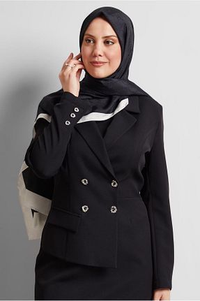 شال مشکی زنانه پلی استر Alvina - کد 930004189