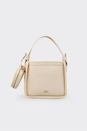 کیف دستی بژ زنانه پارچه ای Elle - کد 930003855