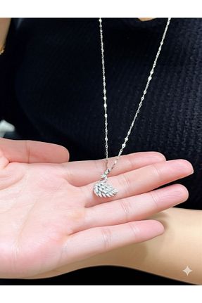 گردنبند استیل ( فولاد ) متالیک زنانه استیل ضد زنگ Esra Butik Hane - کد 929388899