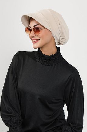 کلاه شنای حجاب بژ Aisha