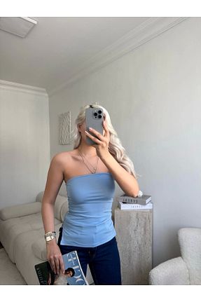 بلوز رنگی زنانه ساده Zora Butik - کد 930010090