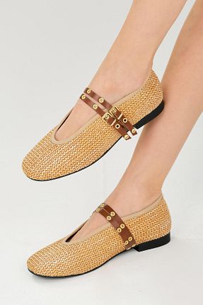 بابت قهوه ای زنانه پارچه ای Mio Gusto - کد 930019342