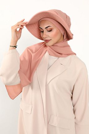 شال قهوه ای زنانه Aisha