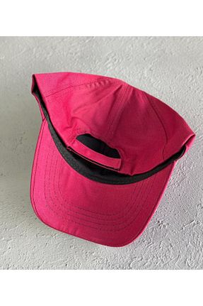 کلاه زرشکی زنانه پنبه ای CapZone - کد 930024566