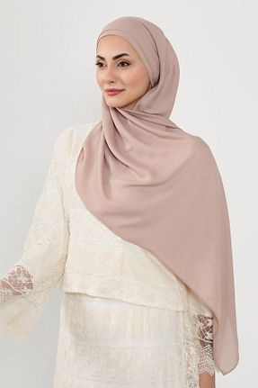 شال قهوه ای زنانه Aisha
