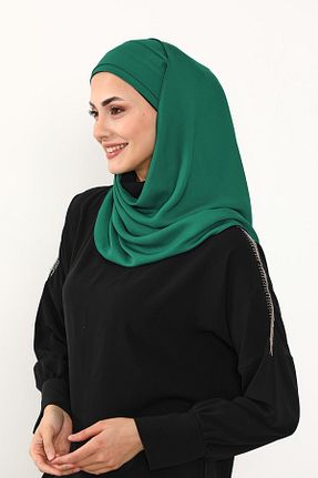 شال سبز زنانه Aisha