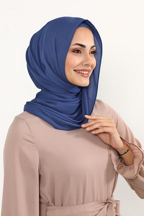 شال سرمه ای زنانه Aisha