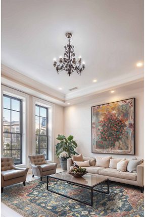 گلیم زرشکی پلی استر BigArts Home - کد 902078511