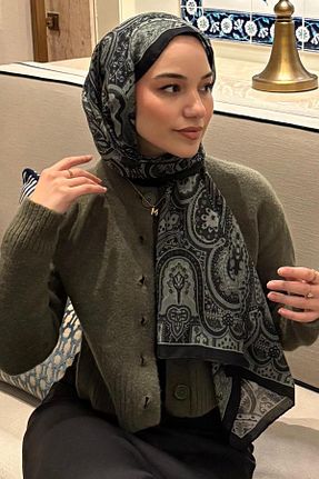 شال رنگی زنانه ابریشم carell - کد 930038505